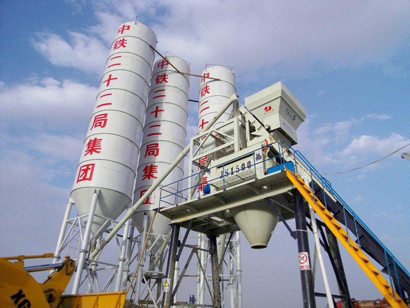 Stationary Fully Automatic Concrete Batching Plant for Sale (Hzs75)