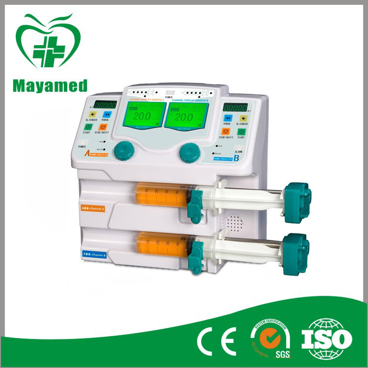 My-G084 Double Channel Syringe Pump with Drug Library