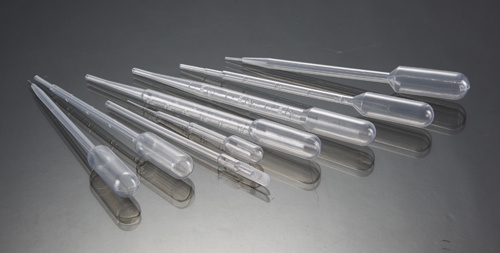 5 Ml Large Bulb Transfer Pipettes with Graduation to 1ml