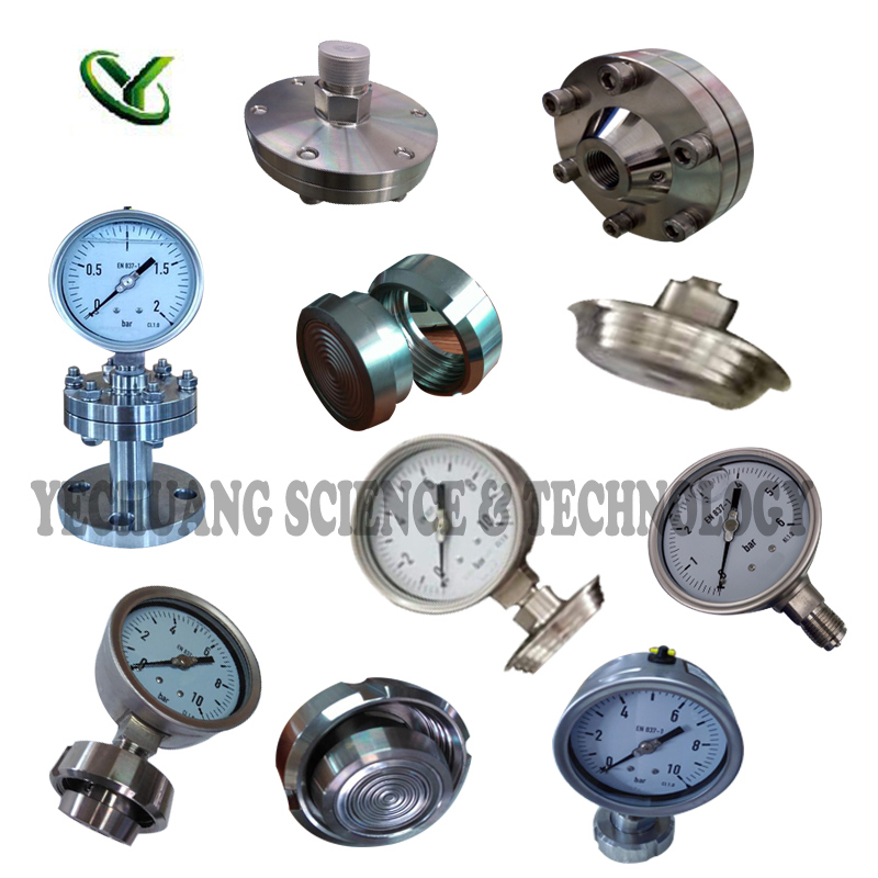 Customlized 2-Valve Manifold Refrigerant Pressure Gauge Set