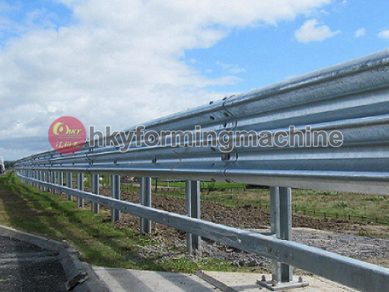 Highway Guardrail High Quality Roll Forming Machine, Galvanized Sheet Metal Manufacturing Machine