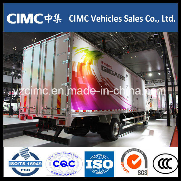 Brand New China Isuzu Giga V61 4X2 Van Cargo Truck with Isuzu Engine