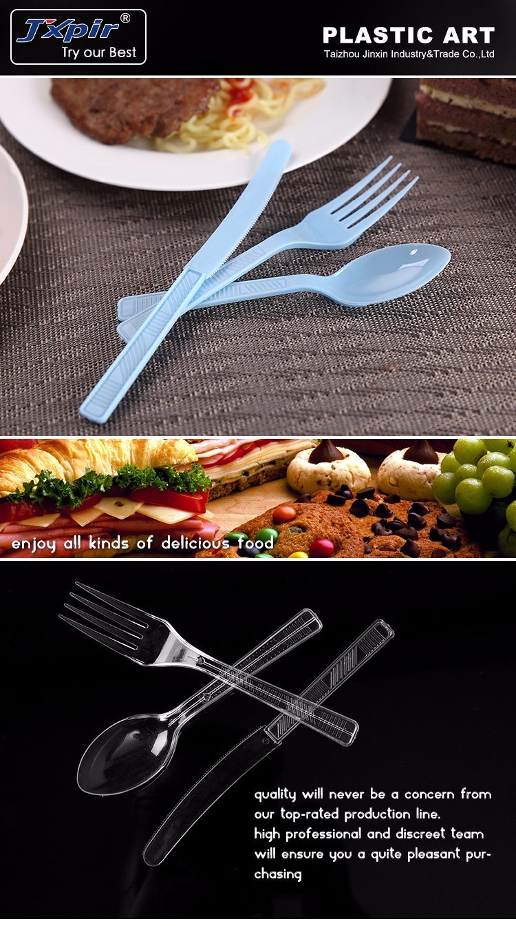 Jx123 Light Blue Disposable Kitchenware Popular in USA