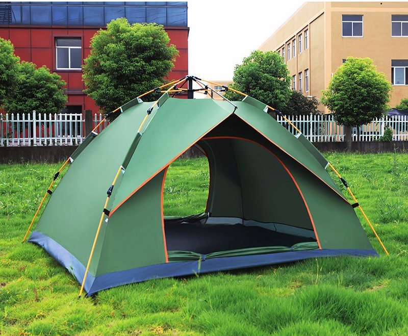 1-2 Person Waterproof Fiberglass Pole Easy Folding Camping Tent