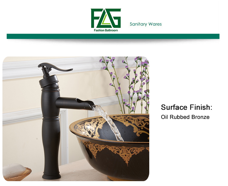 Oil Rubbed Bronze Faucet Bathroom Basin Mixer Tap