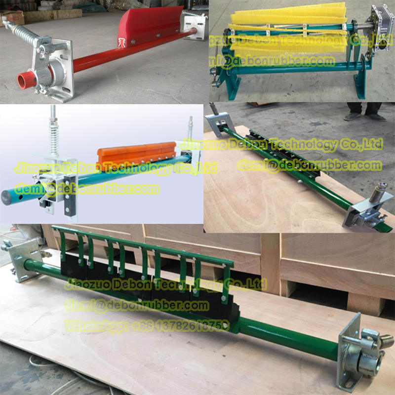 Secondary PU & Alloy Belt Cleaner for Mining Conveyor