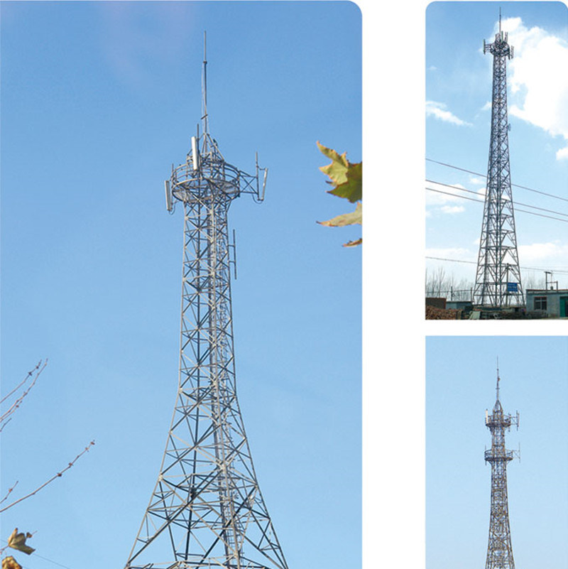 Durable Angle Steel Telecommunication Tower with Iaf Certification