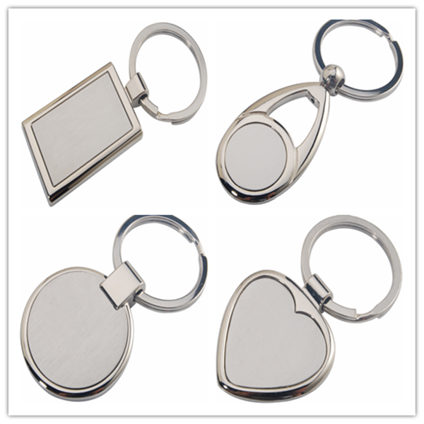 Promotional Gift Items Custom Metal Key Chain with Ring