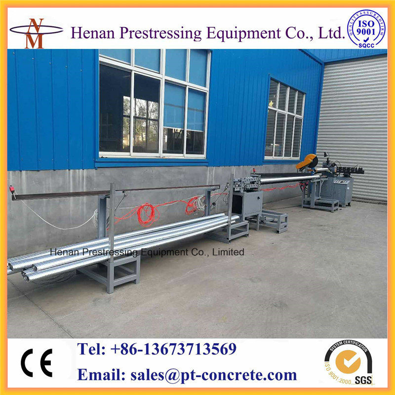 Post Tension Corrugated Galvanzed Pipe Forming Machine