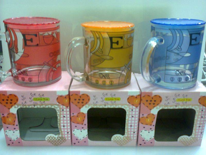 Golden Hot Sale Tea Coffee Glass Mug Sdy-F0726