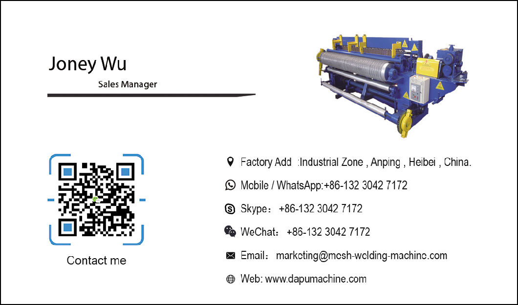 Full Automatic Welded Wire Mesh Roll Machine