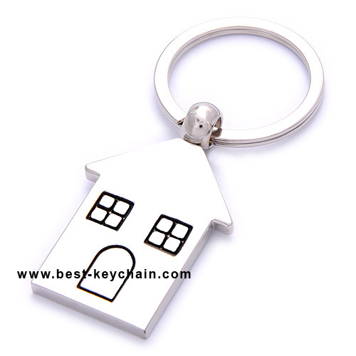 Zinc Alloy Key Ring Metal House Key Chain (BK11260)