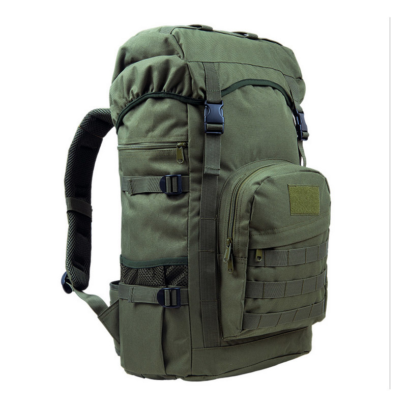 Tactical Nylon Double Shoulder Bag Outdoor Riding Cycling Backpack