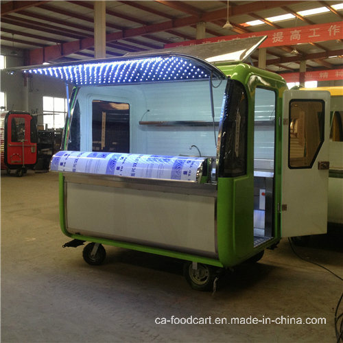 Hand Pushed Mobile Food Vending, Food Catering Cart