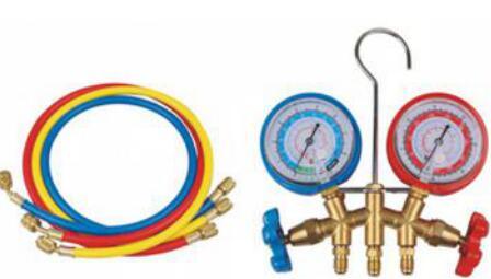 Brass Refrigerant Manifold Pressure Gauges