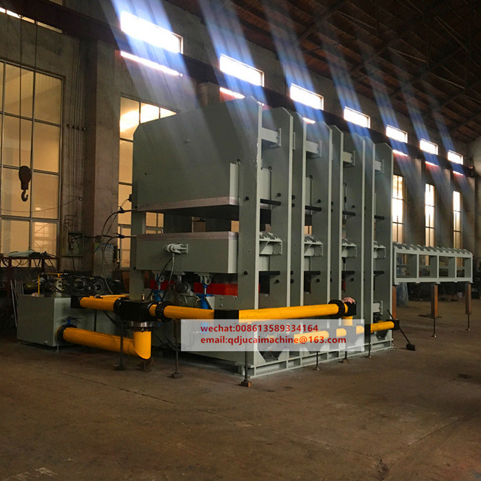 Frame Type Hydraulic Vulcanizing Press Machine