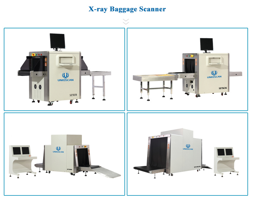 Hot Selling Security Equipment X-ray Baggage Scanner in Industrial Metal Detectors