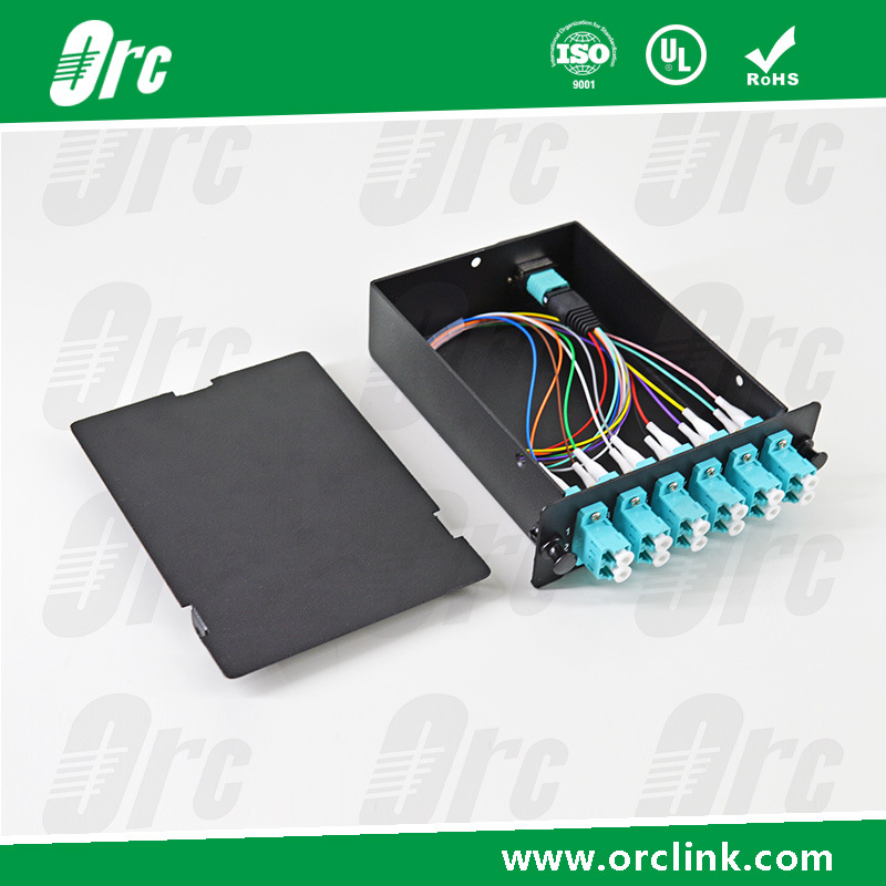 Data Center/Rack/96f 1u Rack MPO-LC with Front Cover