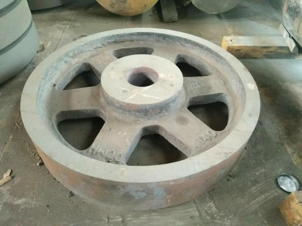 Large Steel Casted Gear Wheel by Sand Casting