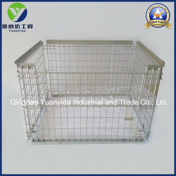 Foldable Stackable Wire Mesh Storage Box Containers