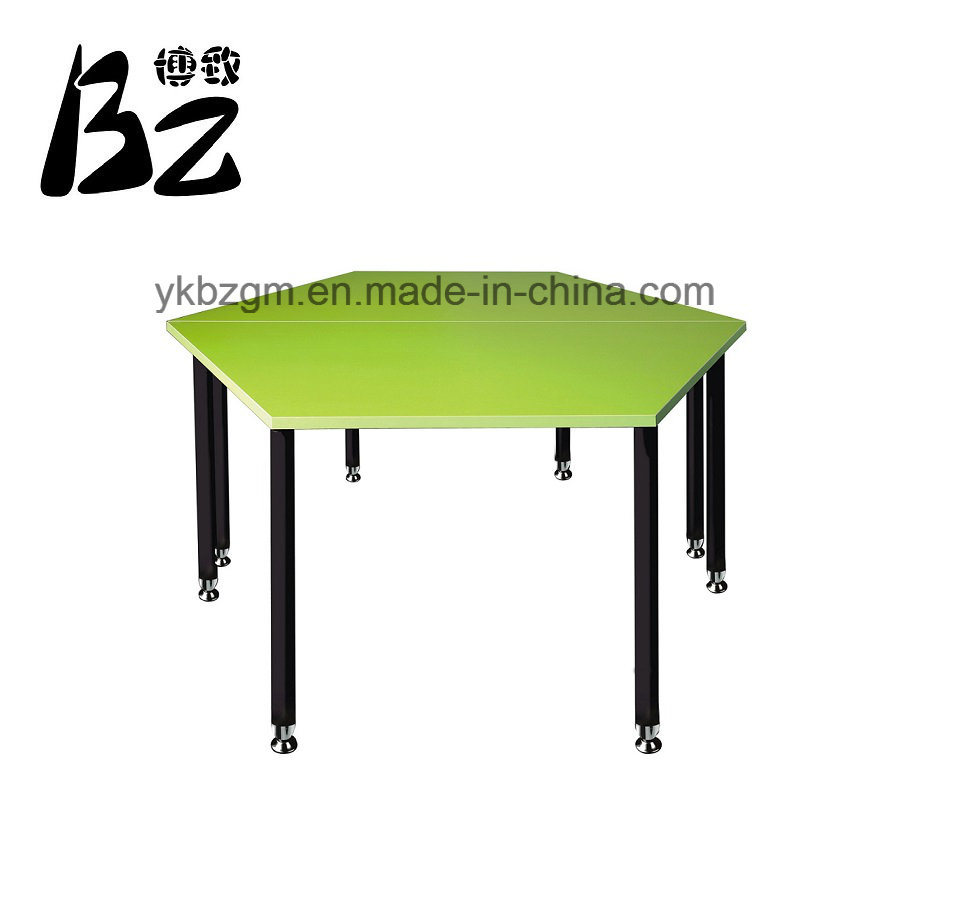 Green Metal Wooden Restaurant Table (BZ-0012)