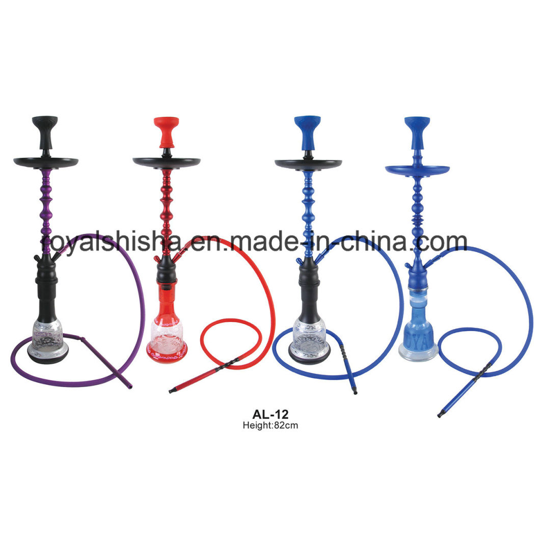 Yiwu Good Washable Colored Glass Starbuzz Hookah and Aluminum Hookah