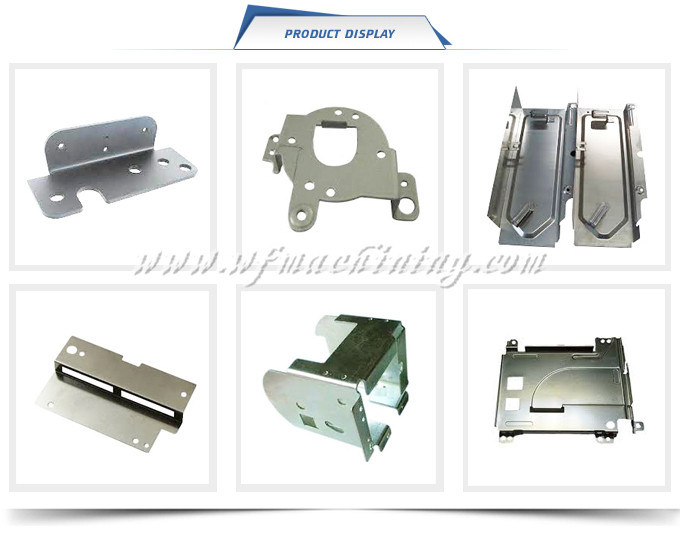 Steel/Aluminum Sheet Metal Stamping Brackets with Customized Service