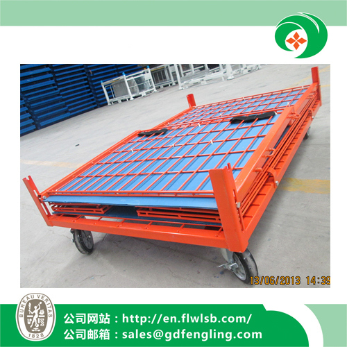 Metal Collapsible Wire Mesh Cage for Warehouse Storage