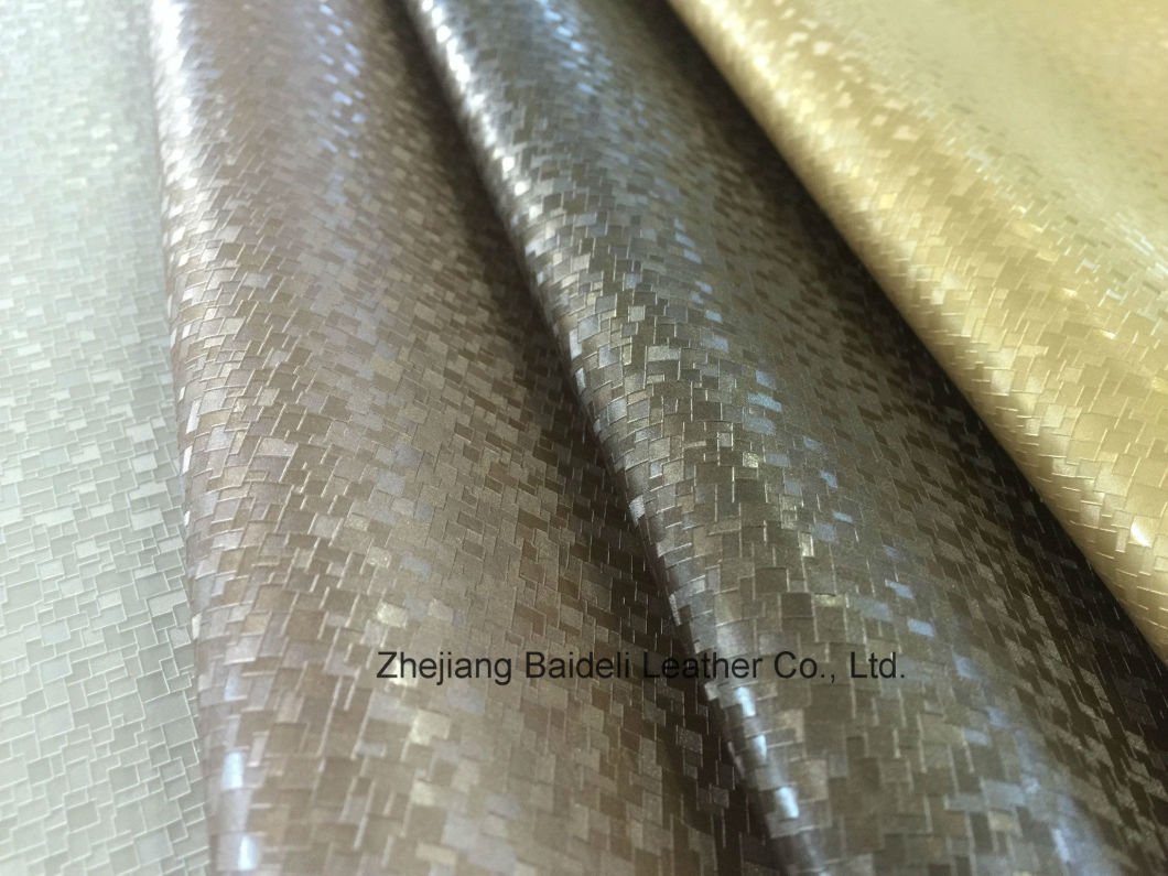 Sparkling Shine Glitter PVC Leather for Shoes/Bags/Sofa/Furniture Upholstery