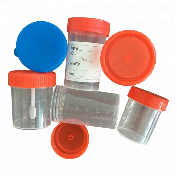 Plastic Stool Specimen Collection Container Disposable Urine Containers Cup