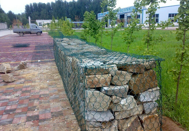 1X1X2m Hexagonal Wire Mesh Gabion Box