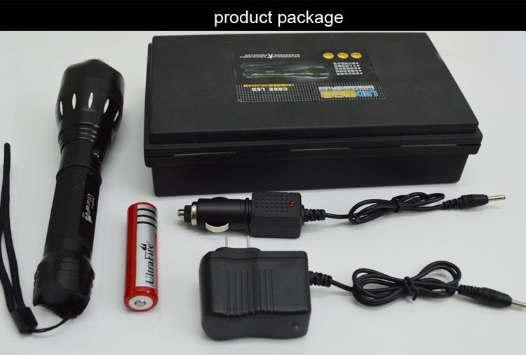 CREE LED XPE 4W 350lm Rechargeable LED Torch