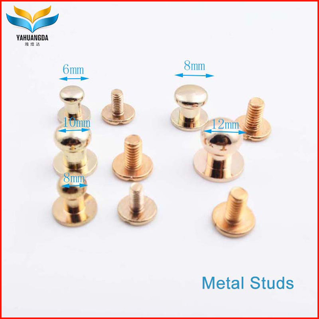 High Quality Decorative Metal Studs Handbag Accessories Rivets