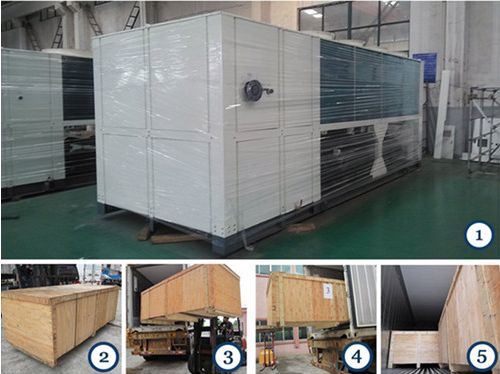 40kw New Type Scroll Compressor Industrial Water Cooled Chiller
