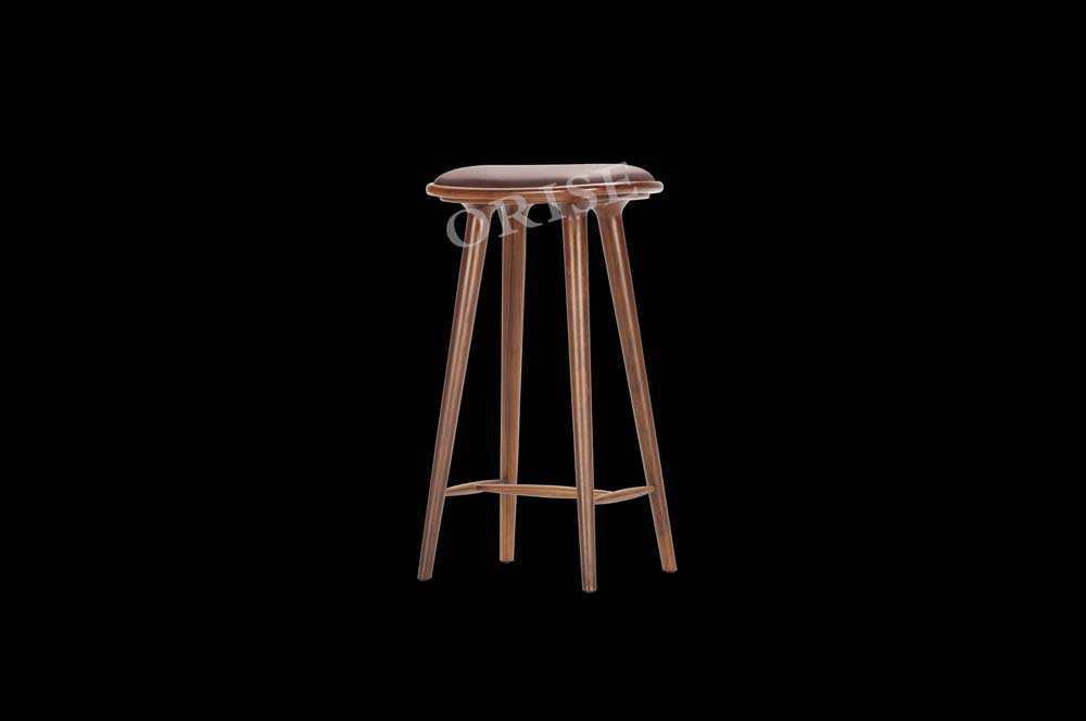 2018 Classic Furniture Walnut Bar Stool for Dining Room