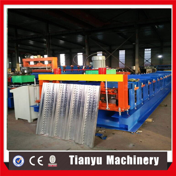 Cold Steel Structural Floor Decks Cold Roll Forming Machine