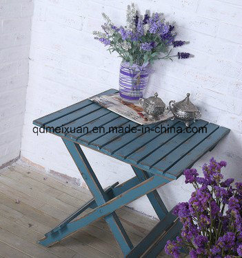 Hot Mediterranean Style Folding Square Table Simple Portable Multi-Function Table Spot Custom Shops (M-X3306)