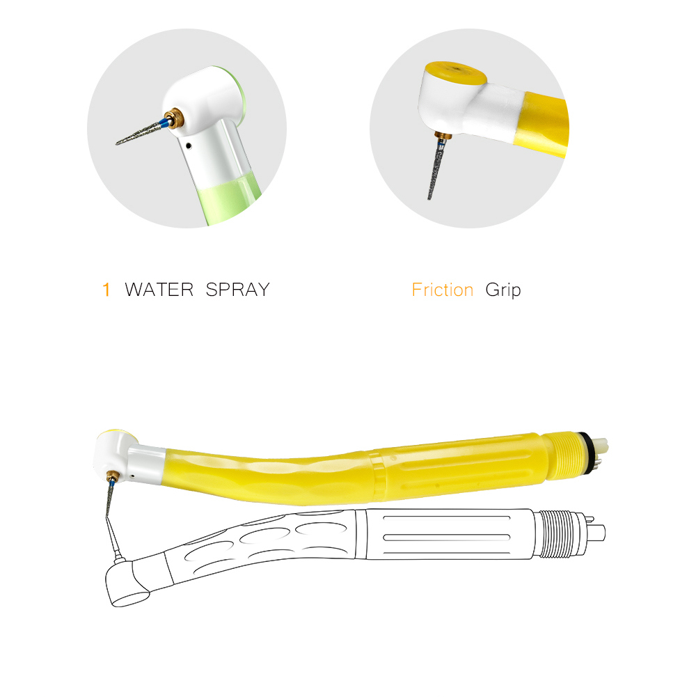 Dental High Speed Handpiece Midwest 4 Hole Disposable Personal