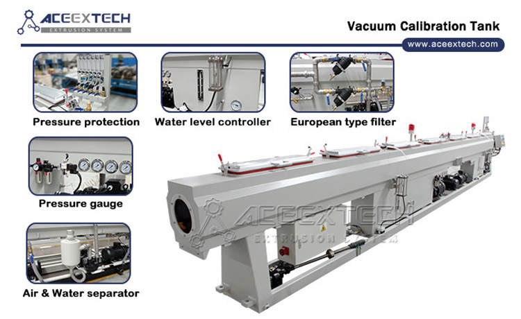 Plastic PVC Water Supply Pipe Extrusion Machine