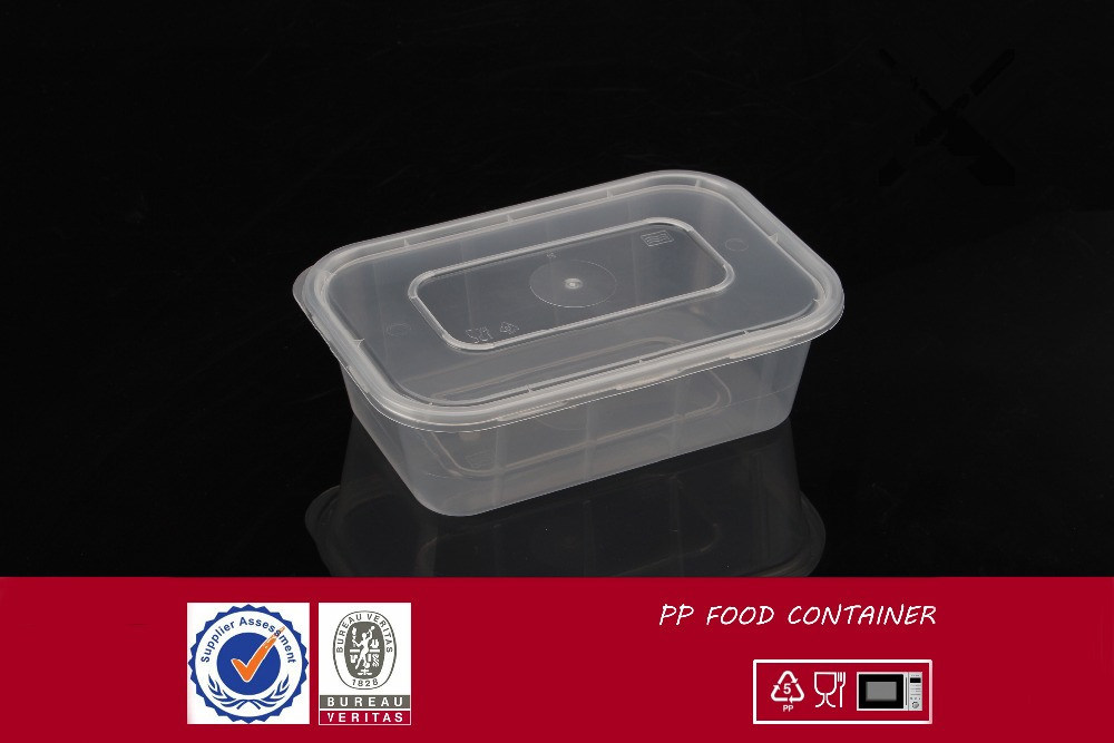 Disposable Bento Lunch Boxes Plastic Food Container BPA Free C-650