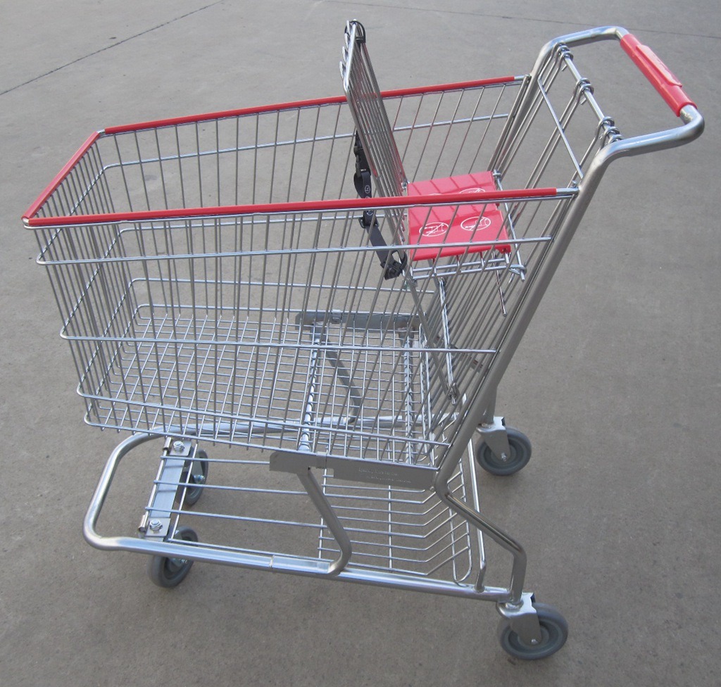 125L America Style Shopping Push Carts