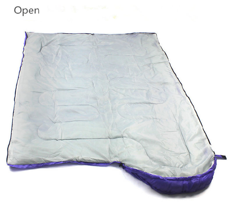 Outdoor Colorful Envelope Sleeping Bag for Camping