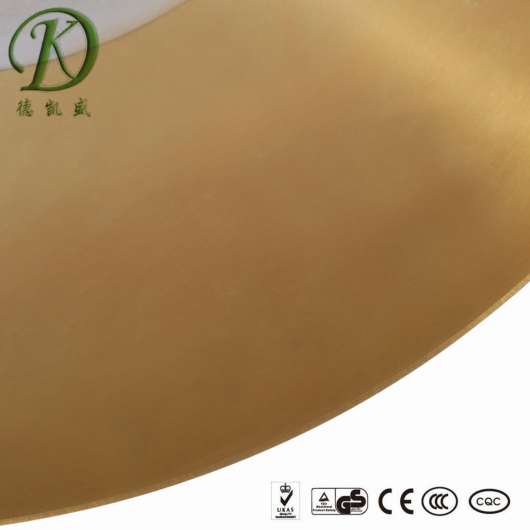 D2d Golden Logsaw Blade for Tissue Paper Machine