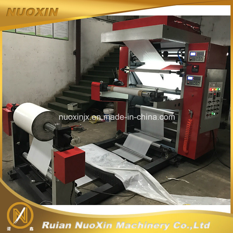 Two Color Plastic Film Flexographic Printing Machinery