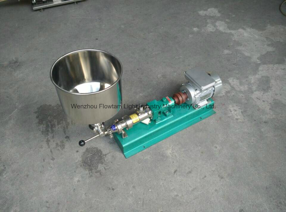 Sanitary Stainless Steel Syrup Single Screw Pump