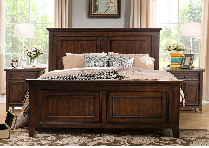 Classical Furniture King Bed (B330)