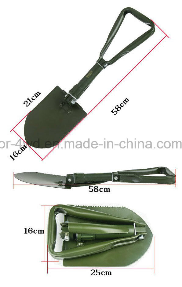 Camping Supplies/Good Quality Fold Steel Shovel