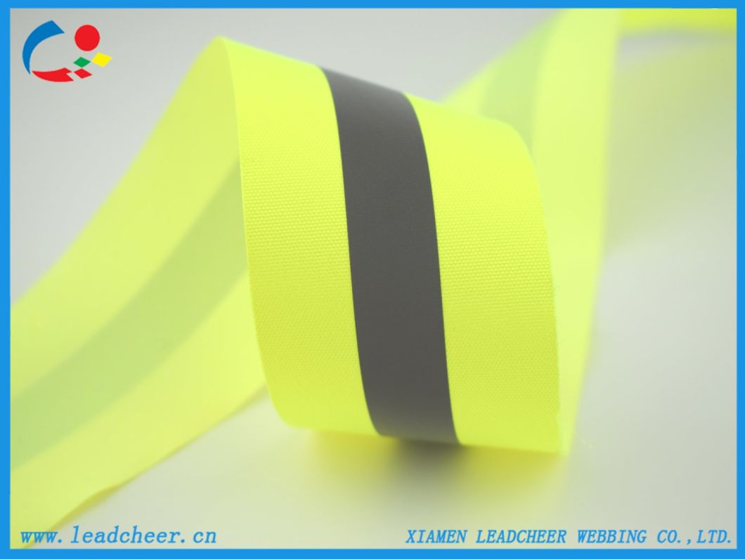 High Visibility Retro Reflective Fabric Sewing Tape for Safety Clothing