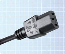 Power Cord Plug & Connector for Argentina (YS-22)