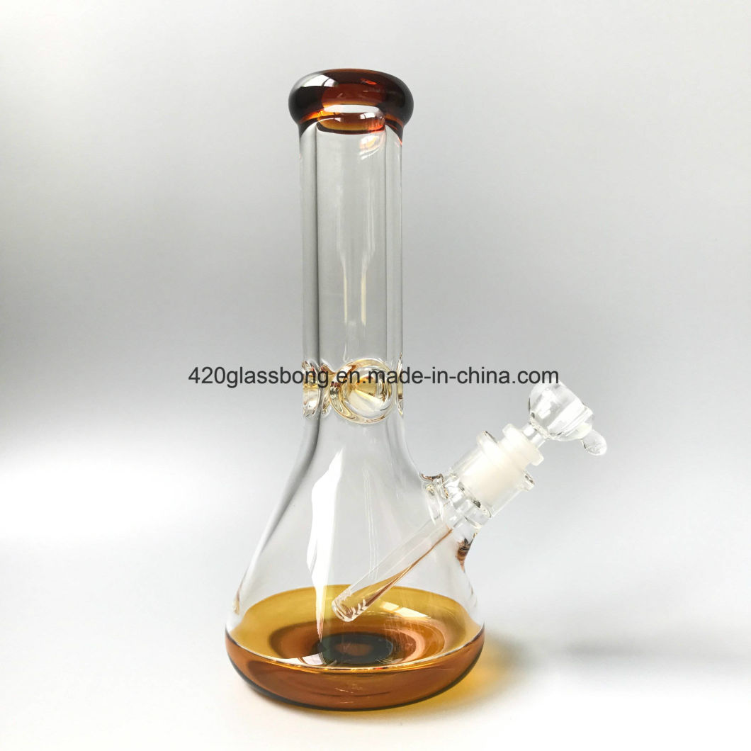 12 Inches Glass Smoking Pipe Glass Beaker 7mm Thickness for Wholesale